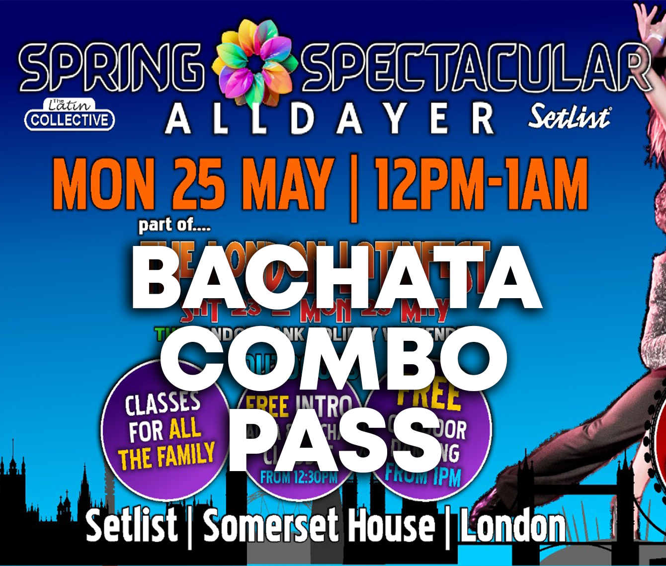 Spring Spectacular All Dayer 25th May 2026 - Bachata Combo Pass